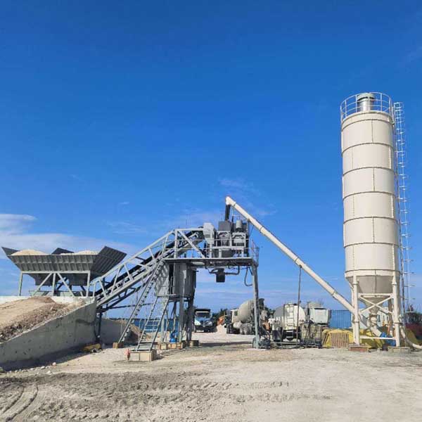 Dry Mix Concrete Batching Plant